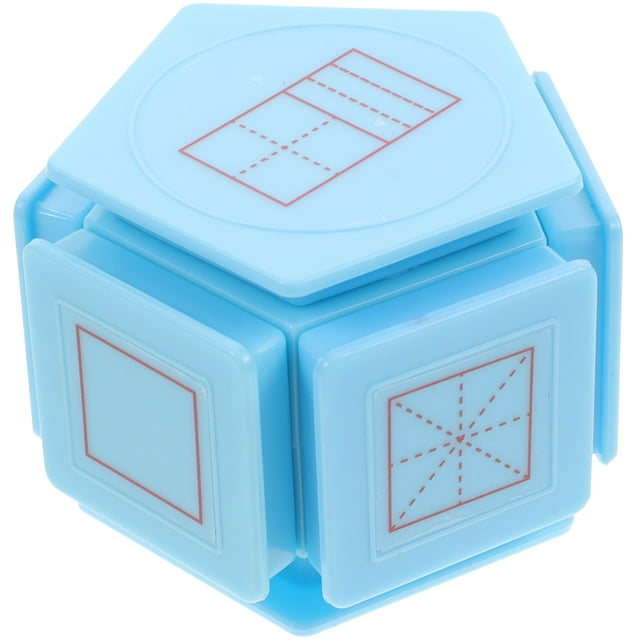 Miangastore Handwriting Paper Line Stamp Seven-in-One Teaching Stamp Multi-function Teacher Stamp
