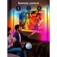 thumbnail image 5 of Smart LED Floor Lamp, Corner Light Work with Alexa&Google Home,1200LM, Modern Floor Lamp with 16 Million Colors RGB, Music Sync, Color Changing Standing Lights,for Living Room Bedroom,1 Pack, 5 of 15
