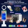 thumbnail image 4 of WideMeet 21.5inch Touch Screen Mirror Photo Booth Machine with Flight Case for Wedding Birthday, 4 of 9