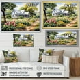 thumbnail image 4 of Designart "Oasis in the Farmhouse Frontyard I" Farm Floater Framed Wall Art Living Room, 4 of 7