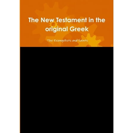 The New Testament in the original Greek (Paperback)