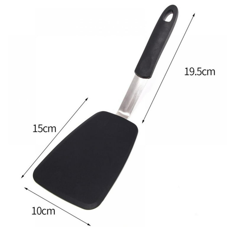 Unicook Flexible Silicone Spatula Turner 2 Pack Small and Large