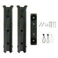 thumbnail image 3 of GARENDE 2 Tube Fishing Rod Holder Bracket 2 Rack Fishing Rod Holder for Trailer black, 3 of 9