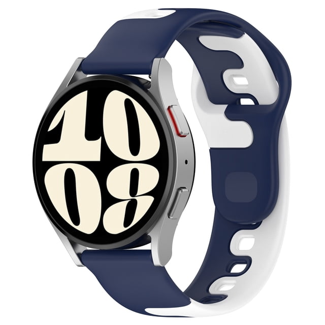 Pulsera de silicona deportiva de color sólido a prueba de sudor con ajuste cómodo y amplia compatibilidad compatible con Smartwatch