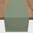 thumbnail image 3 of Creative Products Solid Color Sage Green 16x90 Poly Twill Table Runner, 3 of 3