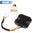 thumbnail image 5 of Unique Bargains 32800-33E20 32800-33E21 Voltage Regulator Rectifier Replacement for Suzuki GSXR1000 2001-2004, 5 of 7