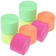 thumbnail image 1 of KAKOWELY 8 rollos de serpentinas de papel crepé que brillan en la oscuridad, serpentinas fluorescentes para decoración de fiestas de cumpleaños, 1 of 4