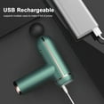 thumbnail image 3 of Pistola de masaje portátil con pantalla táctil LCD, diseño compacto para mujeres, ideal para aliviar músculos cansados, disponible en varios colores, incluye cabezales de masaje y cable USB., 3 of 6
