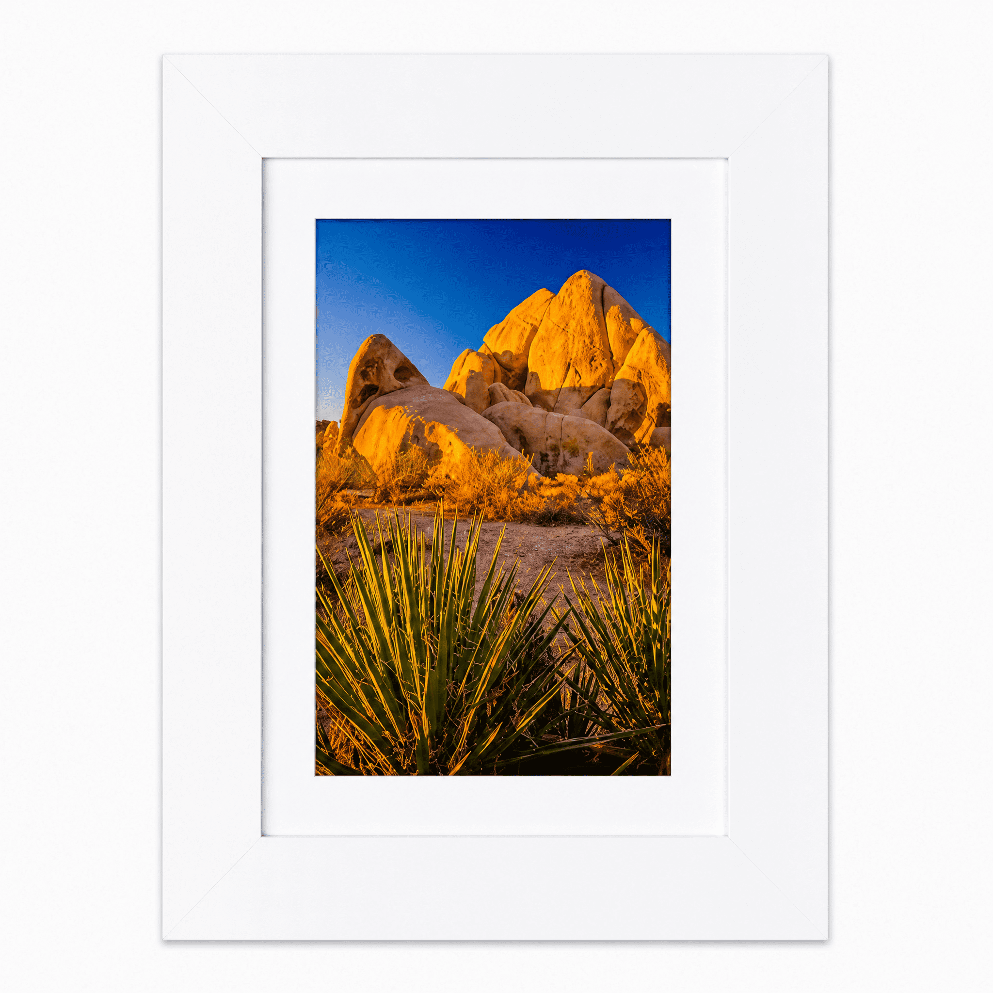 Picture Frame MDF White 5*7" Wall Mount & Tabletop Display, Pack of 10