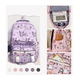 thumbnail image 3 of Mochila Escolar Estampada Kuromi Nailon 14.5 L Lab.G Morado, 3 of 5