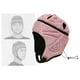 thumbnail image 5 of Casco de Rugby EVA de alta densidad, protección suave para la cabeza, casco de fútbol, cabeza de fútbol, Hockey, monopatín, casco protector Accs , Rosado, 5 of 8