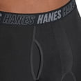 thumbnail image 5 of Hanes Mens Underwear Boxer Briefs, 3-Pack, Moves Anti-Chafe Boxer Briefs, 5 of 9