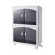 thumbnail image 4 of Gabinete estante para secar platos Macarena organizador de utensilios bandeja de drenaje extraíble Curva Doble capa, 4 of 8