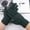 Army Green, variant on YWDJ Gloves for Women Men Winter Warm Gloves Touchscreen Casual Stretch Thick Kinitted Windproof Gloves Five-Finger Gloves Army Green One Size
