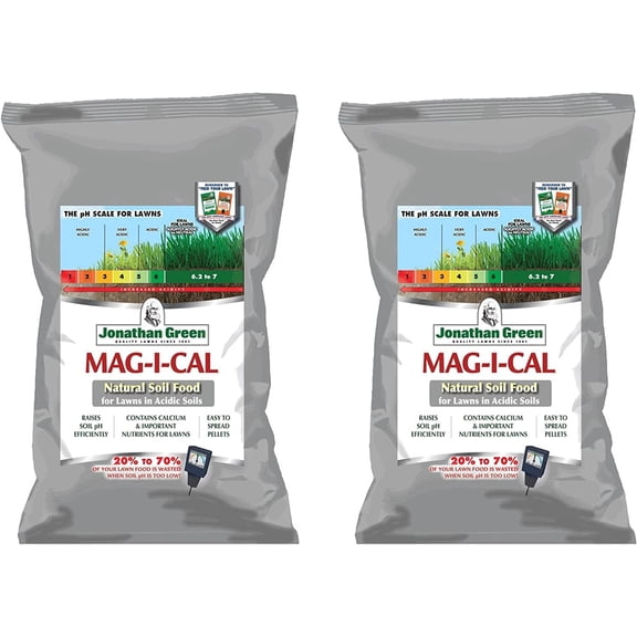 Jonathan Green Mag-I-Cal Organic Lawn and Garden Food for All Grass Types 54 lb. 15000 sq. ft. - Total Qty: 1
