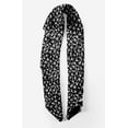 thumbnail image 2 of Bimba White Alphabet Text Pure Silk Printed Head Bandanas Summer Neck Wrap Scarf 40 x 40 Inches, 2 of 6