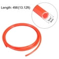 thumbnail image 4 of Uxcell Pneumatic Air Tubing 1/4-inch OD PU Polyurethane Air Compressor Tubing Hose Red 1pcs, 4 of 5