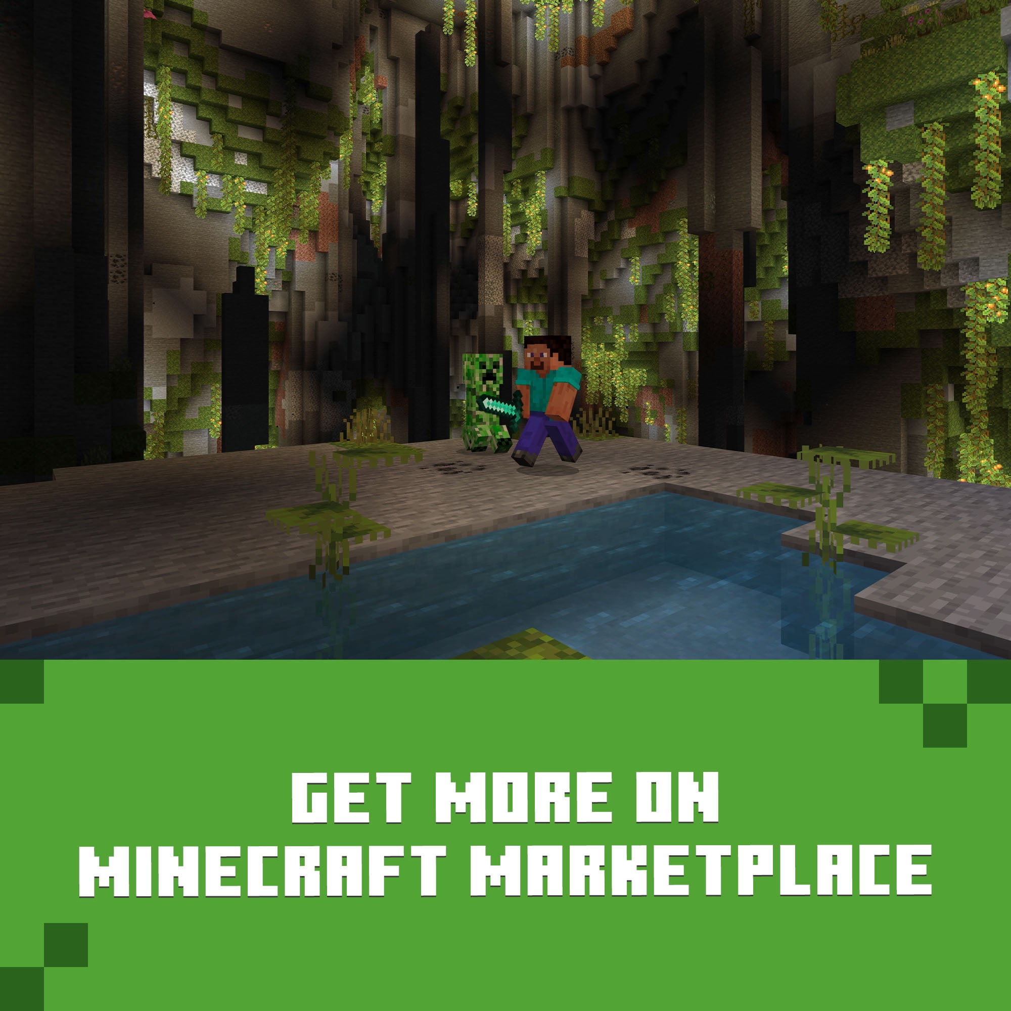 Minecraft: Java & Bedrock Deluxe Collection - Windows 10 Minecraft: Java & Bedrock Deluxe Collection - Windows 10