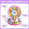 thumbnail image 4 of Juguete didáctico Duchong Spin and Sing Alphabet Zoo de 1 a 3 años, 4 of 7