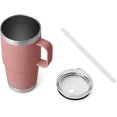 thumbnail image 4 of YETI Rambler 25 oz Straw Mug, Vacuum Insulated, Stainless Steel, Sandstone Pink, 4 of 8