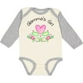 thumbnail image 3 of Inktastic Glamma's Girl- heart flowers Girls Long Sleeve Baby Bodysuit, 3 of 5