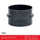 thumbnail image 1 of 75mm Car Heater Duct Pipe Joiner Connector Heater Ducting Straight Joint Hose Tube Connector For Eberspacher For Webasto Heater, 1 of 5
