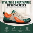 thumbnail image 5 of CHICVOMEY Comfortable Sneakers for Men Lightweight Breathable Casual Sneakers Minimalist Mesh Upper Sneakers Ideal for Travel and Daily Walking, 5 of 8