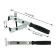 Milue Clamp Cinch Tool Crimper Tool for the CV Ear Type Clamps
