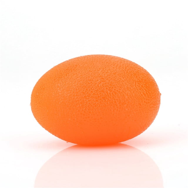 VIFER Bolas de Ejercicio de Mano - Bolas de Agarre de Masaje de Silicona Fuerza de los Dedos de la muñeca Bola de Alivio del estrés de Ejercicio 1PC(Naranja)