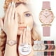 thumbnail image 4 of Relojes Mujer Pulsera Conjunto Flores Señoras Pulsera Reloj Casual Cuero Cuarzo Wmkox8yii gfajkfgbkjabf67, 4 of 4