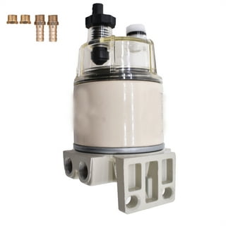 Oil Water Separator Stainless Steel Fuel Filter Replacement Boat Truck  Modified Accessories 500FG Suitable for Ships and Trucks : :  Automotive