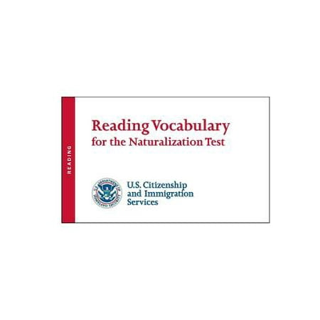 - Reading Vocabulary for the Naturalization Test
