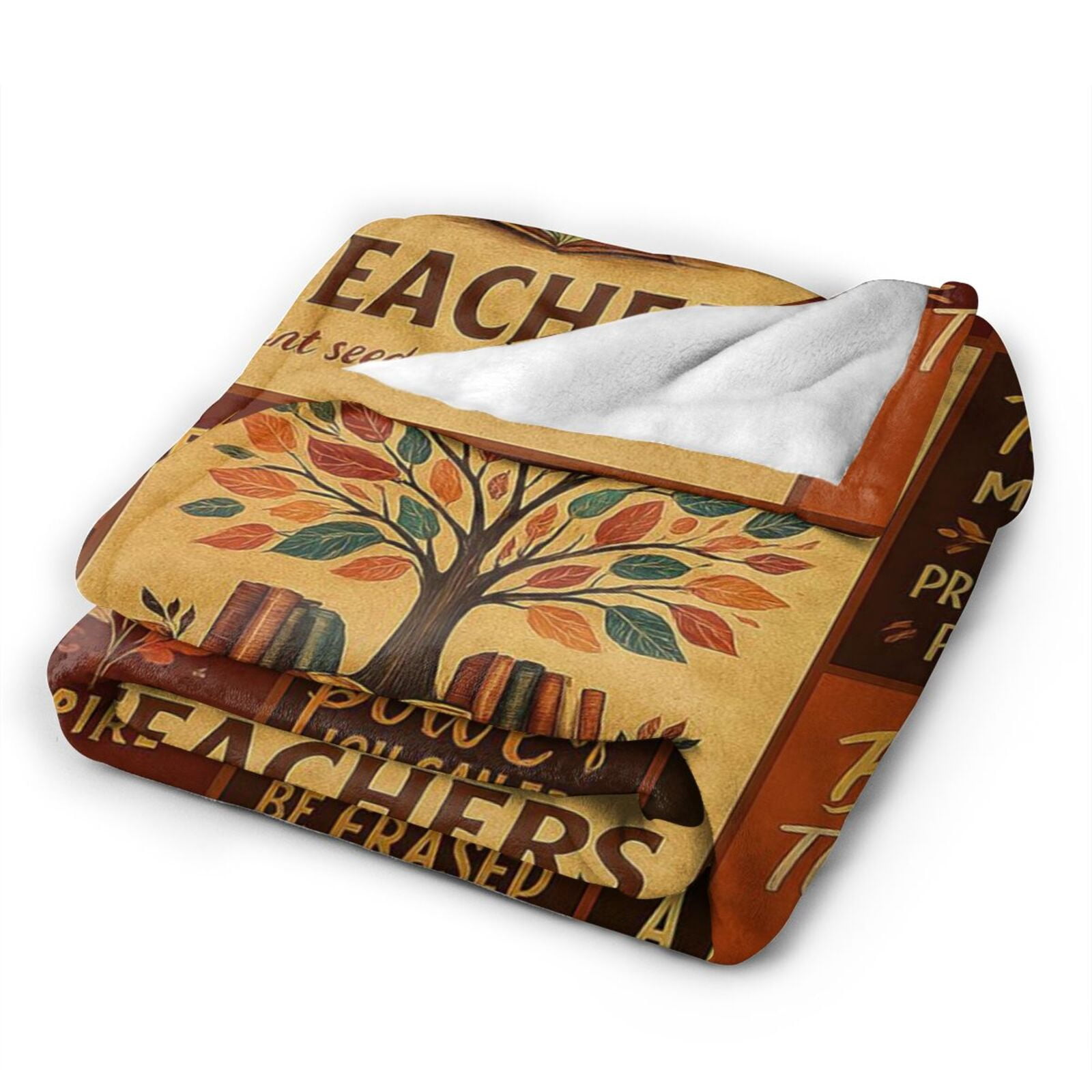 Blanket Teacher Gifts for Women, New Teachers Appreciation Gifts, Best Teacher Funny Birthday Retirement Gifts Ideas 80x60