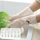 thumbnail image 1 of Guantes impermeables de látex para lavar platos de látex Medium | Limpieza doméstica con puño largo | Protección duradera para manos en cocina, lavandería y jardinería | Flexible y resistente al, 1 of 6
