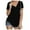 Black, variant on Sngxgn Tshirts for Women Short Sleeve Tops Loose Fit Basic Tees(Black,M)