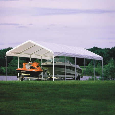 Shelterlogic Super Max 12' x 30' 6-Rib Canopy White Cover