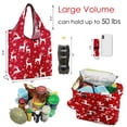 thumbnail image 2 of Bolsa BeeGreen Christmas, paquete de 10 unidades, plegable, 38 x 40 x 12 cm, 2 of 8