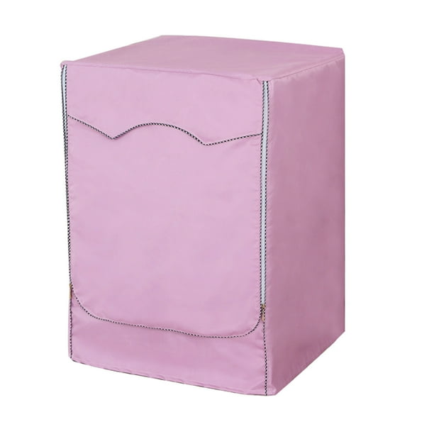 Funda para lavadora/secadora, apta para lavadora de carga frontal para exteriores, funda sencilla para lavadora con diseño de cremallera para un uso fácil, resistente al agua, al polvo y con