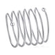 thumbnail image 1 of Anillo de dedo completo de primavera estirable Silvora Anillo de plata esterlina S925 apilable para mujeres y niñas, 1 of 7