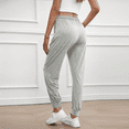thumbnail image 3 of WQD Women's Jogger Sweatpants with Pockets Comfy Lounge Pants Casual Drawstring Athletic Workout Pajama Pants(Available in Plus Size), 3 of 9