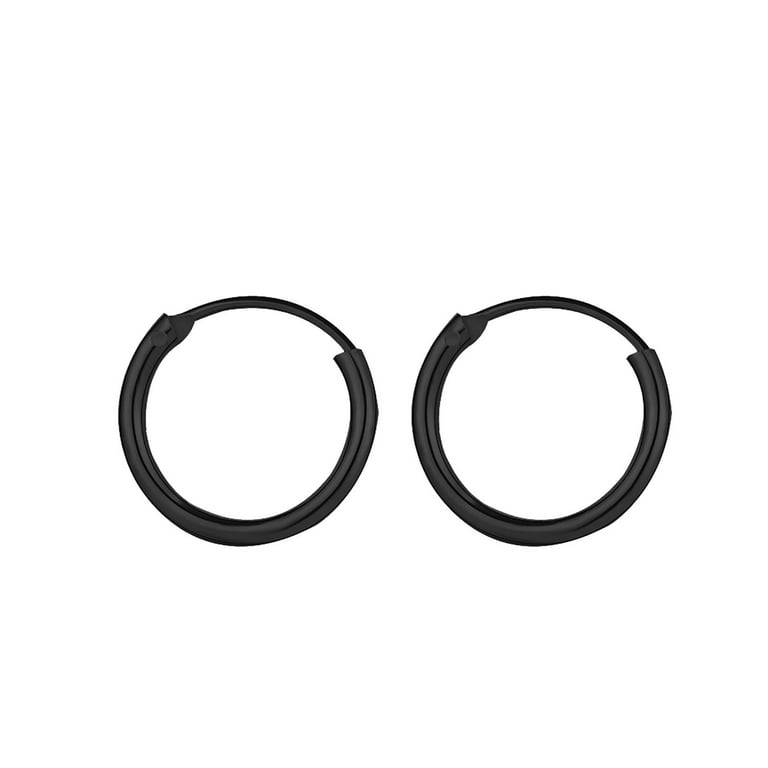 Tiny hinged deals hoop earrings