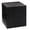 Black Intricately Carved Radial Square 16" x 16" x 19", variant on DecMode 16" x 19" Black Wood Intricately Carved Accent Table, 1-Piece
