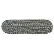 Colonial Mills Tremont Wool Blend Stair Tread Collection Denim 8"x28" (SET 13)