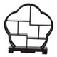thumbnail image 4 of Expositor Organizador Diseño Flor de Ciruelo Escaparate Accesorios Manualidades Boda Negro, 4 of 9