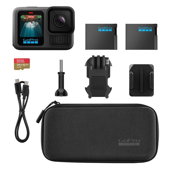 Cámara De Acción Gopro Hero 13 Con Accesorios Gps Microsd