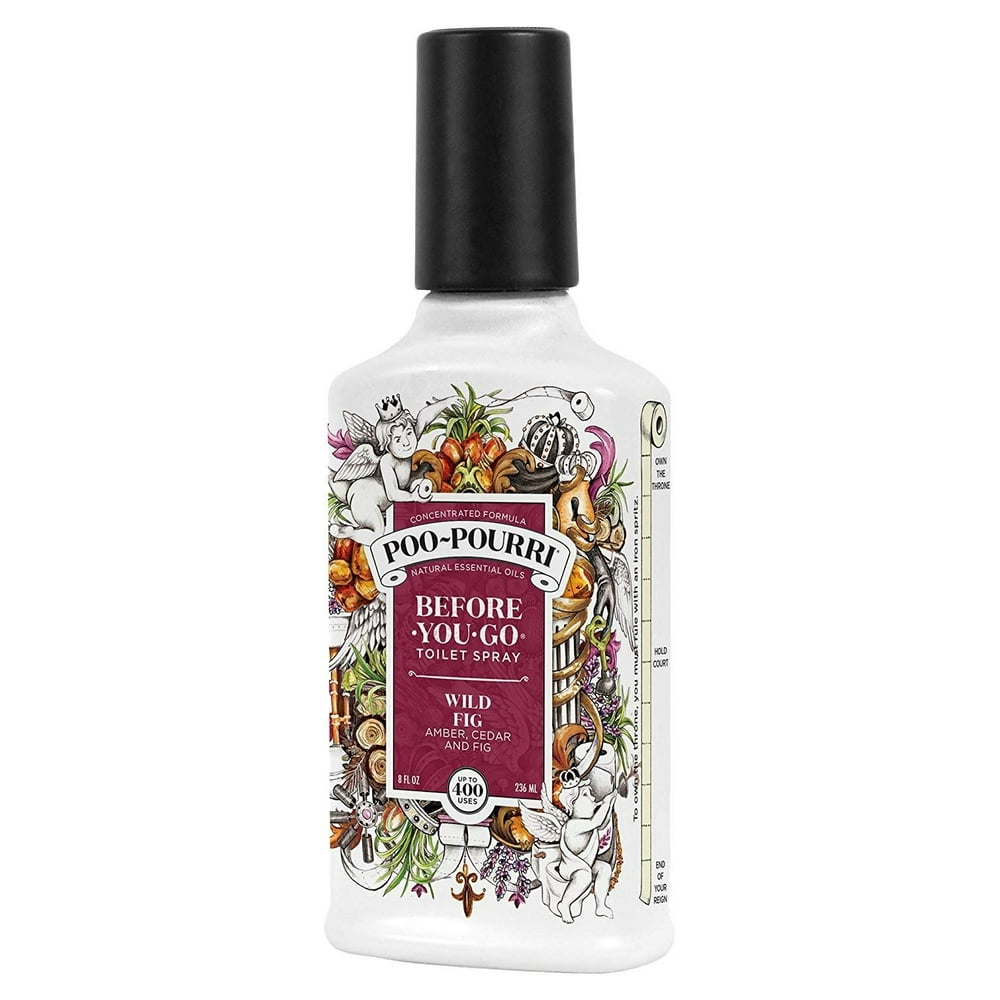 PooPourri BeforeYouGo Toilet Spray, Wild Fig Scent, 8oz Walmart