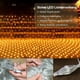 thumbnail image 2 of Red impermeable de 200 luces LED de hadas - Decoración de cortina de 3 x 2 metros - 8 modos - Interior/exterior - Jardín/Boda/Fiesta - Enchufe de la UE, 2 of 7