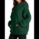thumbnail image 2 of Sudadera Informal de Larga con Capucha para Mujer, Jersey de y Otoño con Bolsillos. Verde M, 2 of 9