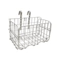 thumbnail image 4 of Detachable Metal Front Handlebar Bike Basket 20kg Load Bearing Convenient Sturdy Silvery, 4 of 8