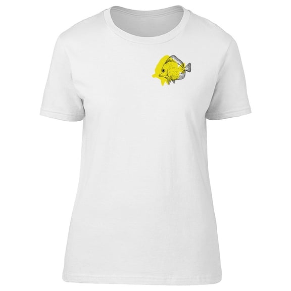Upperside Yellow Tropical Fish Tee Men's -Image by Shutterstock